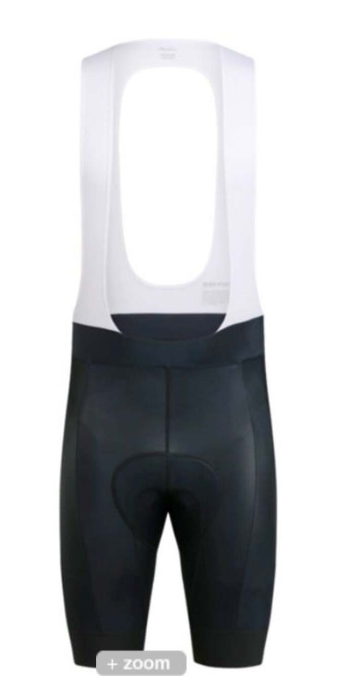 Rapha Core Cycling Bib Shorts Black White sz XL NWT NEW